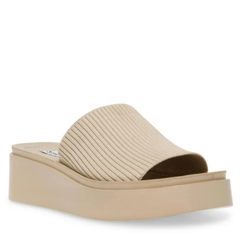 Steve Madden Women's Balanced Platform Slide Sandal